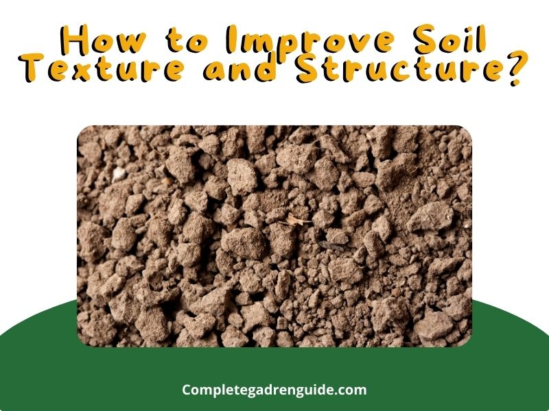 Improve Soil Texture and Structure